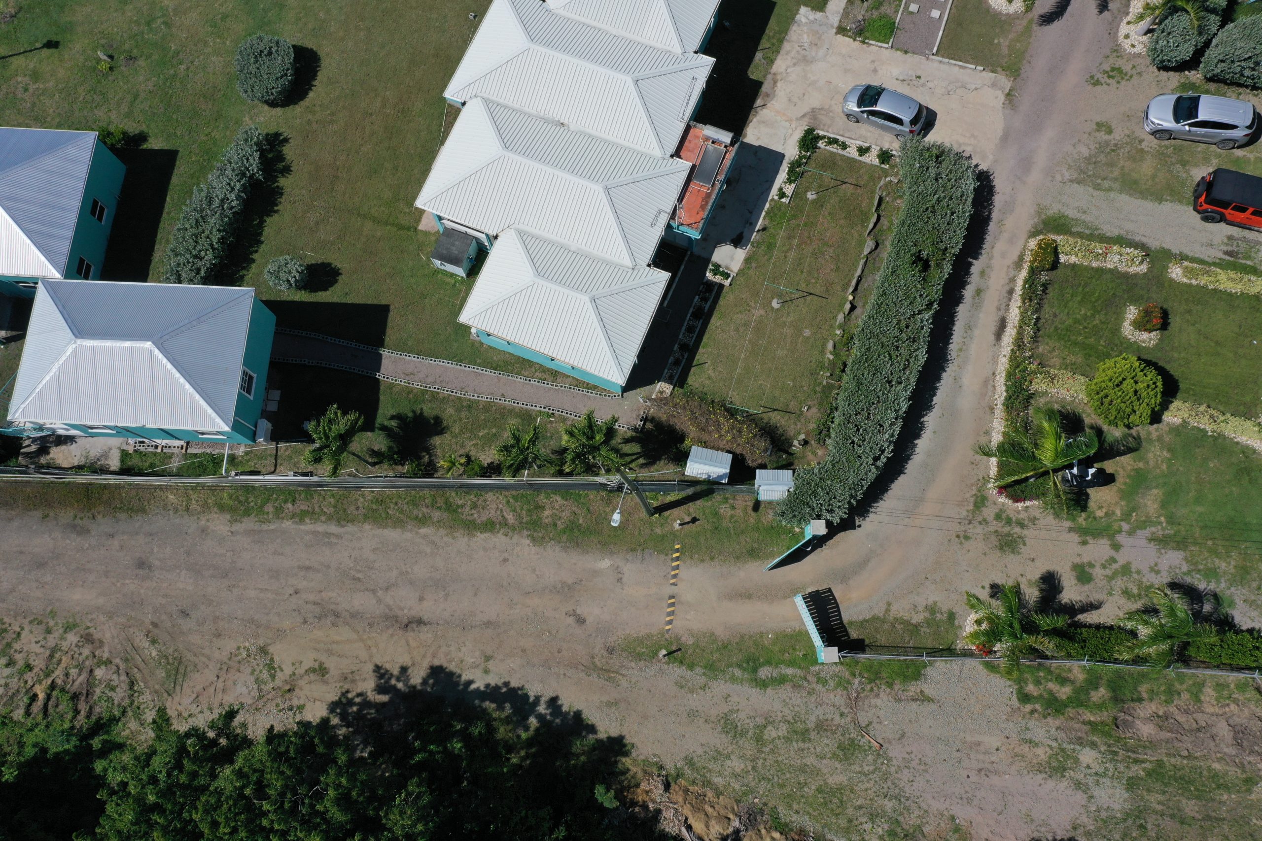 Aerial Elegance: Neemviewanu Luxury Guest House's Property from Above